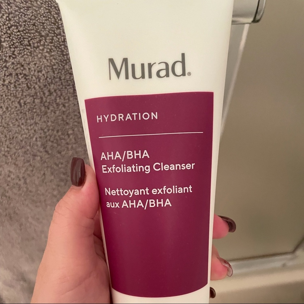 Murad aba aha exfoliating cleanser